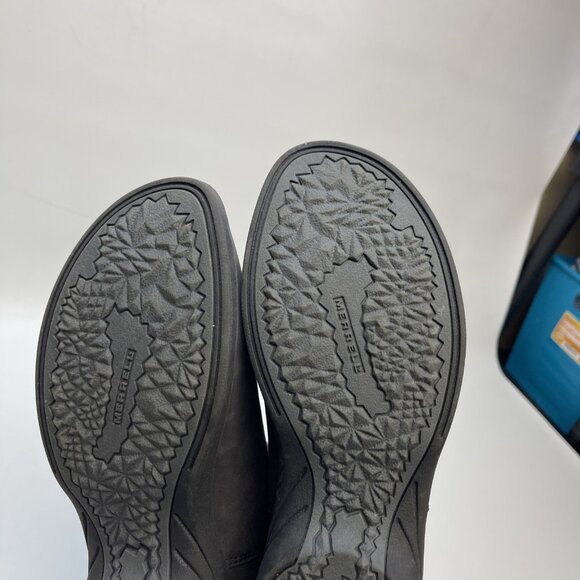 Merrell Westbrook Bluff Ankle Bootie Waterproof Side Zip Buckle Women's 9 Grey - Picture 6 of 13